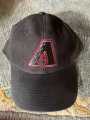 MLB Arizona Diamondbacks Black Red Baseball Cap. 