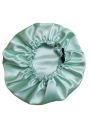 Double Layer Silk Reversible Bonnet with Adjustable Strap for Healthy Hair Care, Unisex Hair Accessory. 