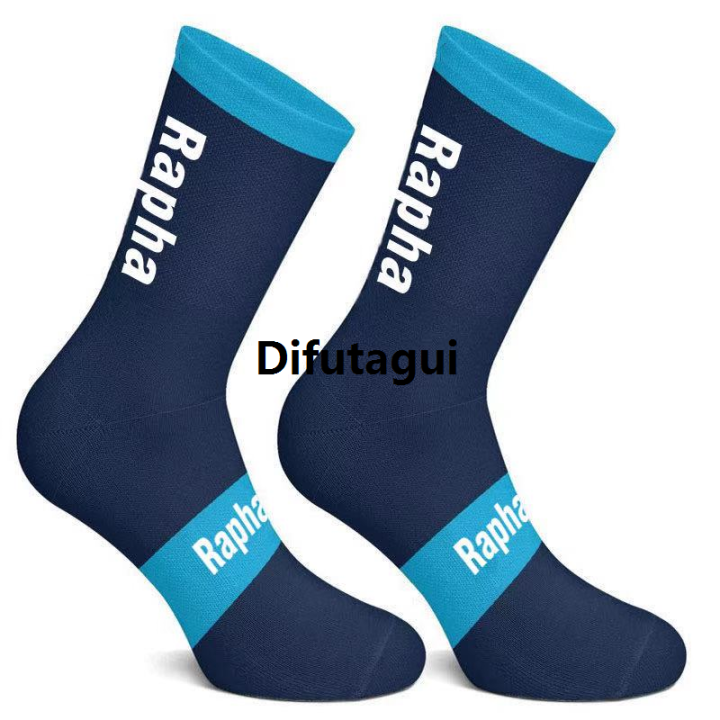 Difutagui%202021%20New%20Rapha%204%20Color%20Stripe%20Cycling%20Socks%20Men%20and%20New%20Women%20Wearproof%20Road%20Bike%20Compression%20Socks%20Pink%20-%20Image%205