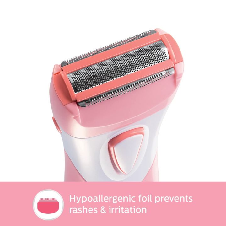 Philips%20HP6306/00%20SatinShave%20Essential%20Women's%20Wet%20&%20Dry%20Electric%20Shaver%20For%20Legs,%20Cordless%20-%20Image%207