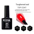 Risyal Soak Off  Uv Color Top, Coat Gel Polish & Base Coat Gel Polish For Nails, 7.3 Ml (0.2fl.oz) Each. 