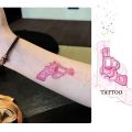 【Mega Sale】Lori Hand Tattoo Sticker Waterproof Long-lasting Girl Softhearted Girl Lo fireworks sweet cool wind sticker. 