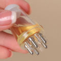 Scalp Medicine Liquid Applicator 6ml Mini Medicine Guide Comb Roller Ball Massage Comb for Hair Growth and Strong Roots. 