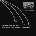 DISICHEN 2~10PCS Straw Cleaning Brush Reusable Eco-Friendly Stainless Steel Drinking Straw Cleaner Brush Set Soft Hair Cleaning Tool. 