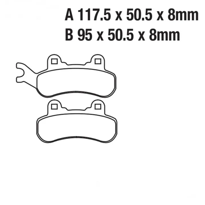 8pcs%20Motorcycle%20Front%20Rear%20Brake%20Pads%20Set%20715900380%20715900379%20for%20X3/MAX/Sport/Trail%202017-2024%20715900386%20-%20Image%203