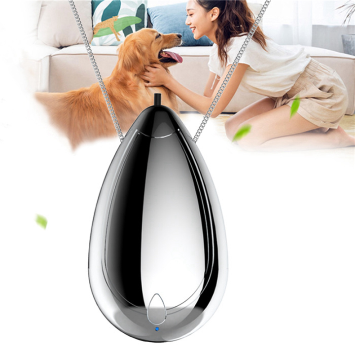 JAERBEE%204X%20Mini%20Wearable%20Air%20Purifier,%20Personal%20Travel%20Size%20Air%20Purifier,%20Necklace%20&%20Portable%20USB%20Charging%20Smoke%20Purifier%20Silver%20-%20Image%204
