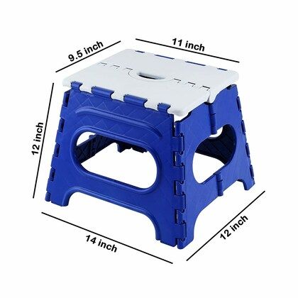 Plastic Folding Stool 12 Inch