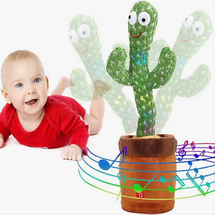 Rechargeable Dancing Cactus Toy For Kids
