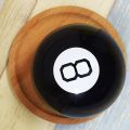 Masala Beads 10cm Ball Black 8 Magic Ball Toy Portable Gift For Adults and Children - Toys | Magic Ball |. 