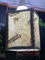 Leaf Lamp Shades For Home Or Restaurants, Handmade, Lokta Paper, Nepali Kagaj Made In Nepal. 