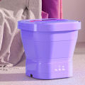Foldable Washing Machines Household Mini Small Portable Washer for Panties and Socks | Portable Washing Machines. 