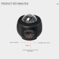 1Set Rotating Northern Light Way Starry Projection Light Mobile App Bluetooth Music Laser Ball Light Starry Light. 