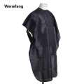 Wenefang Professional Haircut Cutting Salon Barber Hairdressing Gown Cape Apron Universal Black Waterproof Salon Hair Cut Hairdresser. 