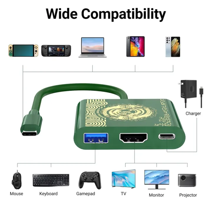 OUMERY%204K%20HDTV%20USB%203.0%20Port%20and%20USB%20C%20Charging%20Travel%20Dock%20100W%20PD%20Charging%20Switch/%20Model%20-%20Image%204