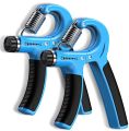 Strength Training Hand Grip Strengthener | Adjustable Hand Grip | Forearm Exerciser | Hand Grips | 5-60 kg | Multicolor. 