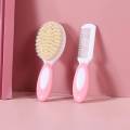 Mumlove Baby Brush Set - Newborn Hair Brush, Soft Bristle Hair Brush, Shampoo Scrubber, Silicone Hair Scrubber, Shower Scalp Combs. 