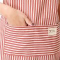 Cute Cotton Linen Kitchen Aprons Sleeveless Oil-proof Chef Work Apron Hanging Neck Breathable Cooking Apron. 