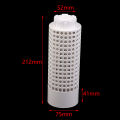 2025 New 1Pcs White Plastic Earthworm Compost Bin With Holes And Lid Suitable For Garden Courtyard Outdoor Compost Bin Fengshi. 