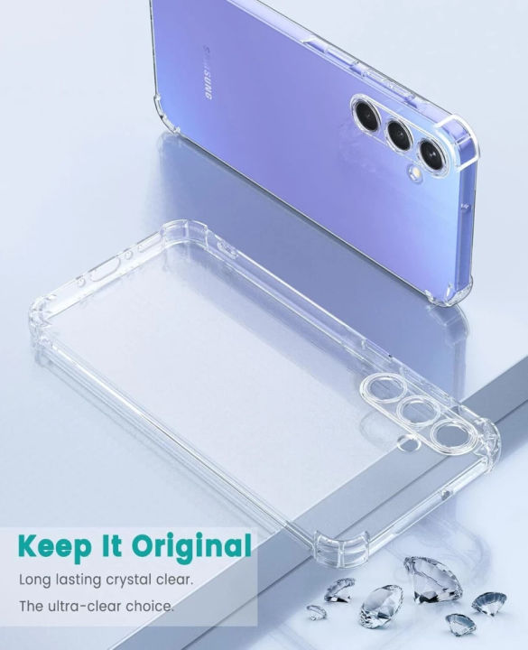 Case%20for%20Samsung%20Galaxy%20A56%205G%20%7C%20Crystal%20Clear%20Back%20Shock%20Proof%20Design%20%7C%20Transparent%20Soft%20Phone%20Back%20Cover%20-%20Image%203
