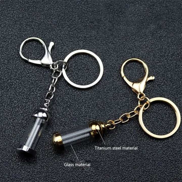 NEW%20Cylinder%20Glass%20Vial%20Keychain%20for%20Ash%20Sand%20Steel%20Wishing%20Bottle%20Pendant%20Keepsake%20Openable%20Screw%20Cap%20Perfume%20Jars%20-%20Image%205