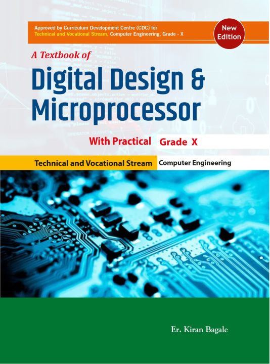 A Textbook Of Digital Design & Microprocessor For Grade X