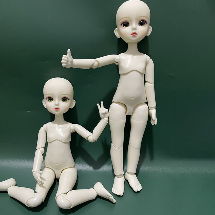 1/6%20B%20Makeup%20Doll%20Head%2030CM%20Doll%20JD%20Doll%20Mechanical%20Joint%20Body%20Naked%20Doll%20Kids%20Girl%20Doll%20Toy%20Gift%20-%20Image%202