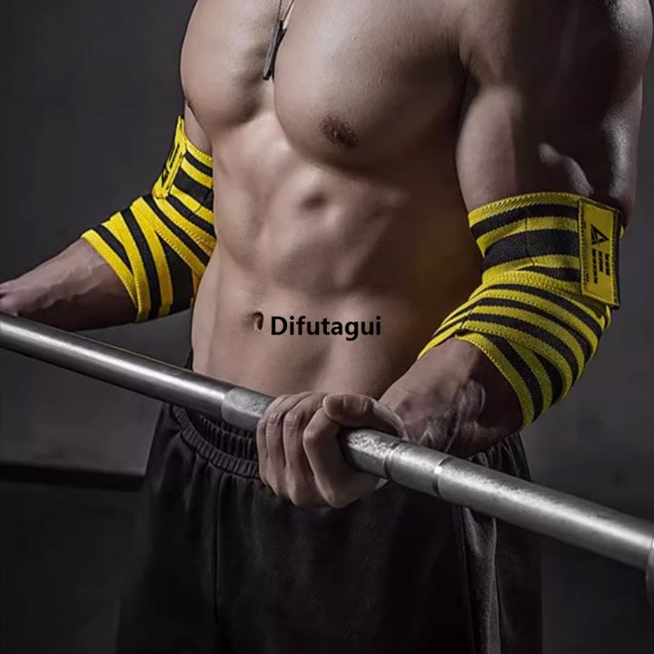 Difutagui%20KneeProtection%20Push%20Lengthening%20Sports%20Fitness%20Bandage%20Elbow%20Brace%20Bodybuilding%20Gym%20120cm%20Elbow%20Brace%20Men's%20Wrap%20Support%20%5B1PC%5D%20-%20Image%203