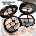 DIKALUA Amber Smoked Palette Eight Colours Eyeshadow Cement Grey Eye Palette Pink Black Punk Palette. 