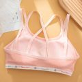 Girls Sport Underwear Cotton Tops Children Training Bra Teenager Undergarments 8-18years Teenage Girls Clothing Lingerie. 