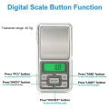 Digital Pocket Weight Scale 0.1g/200g For Jewelry/Chemical/Kitchen Small Weighing Machine (Assorted Color). 