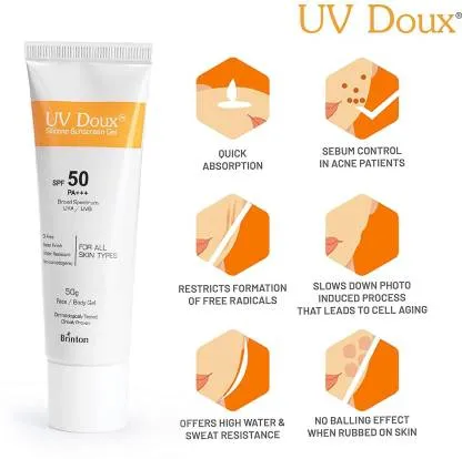 Uv%20Doux%20Silicone%20Sunscreen%20Gel%20Spf%2050+%2050gm%20-%20Image%204