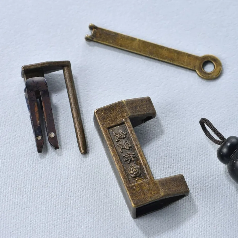 PsmGoods® Vintage Antique Style Mini Padlocks Key Lock 5 Pack