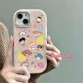 🚚 【 Spot inventory 】 Free shipping 🚚Funny anime phone case suitable for iPhone 15, 14, 13, 12, 11 Pro Max XR X/XS Max 7, 8, 16 Plus fashionable pout mouth shock-absorbing case. 