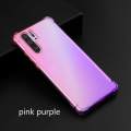 lthmy for Huawei Nova4 Gradient Color Case Cover Soft TPU Silicone Phone Cases Back Cover Shockproof Casing. 