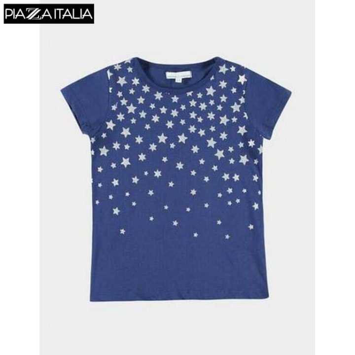 PIAZZAITALIA%20Girl%20T-Shirt%20-%20Blue%20-%2030767%20-%20Image%203