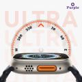 Purple Ultra Smart Watch  1.91"Display|BT Calling| IP67 Water Resistance. 