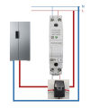 1 PCS ATMS1603 Tuya Single Phase WiFi Smart Energy Meter 100-230V Din Rail Precisely Measuring Voltmeter Ammeter Power. 