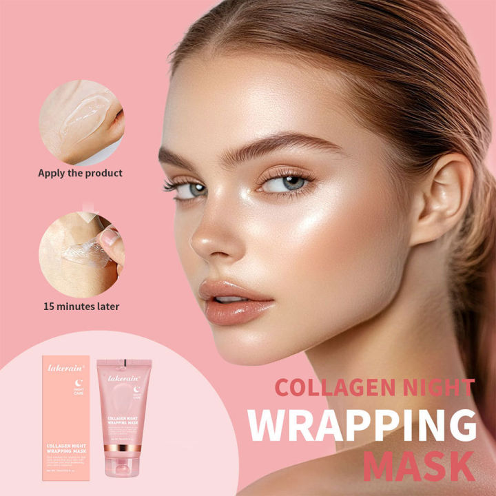Korean%20BIO%20COLLAGEN%20-%20Hydrating%20Bio%20Collagen%20Face%20Mask%20For%20Deep%20Pore%20Care%20and%20Skin%20Firming%20%E2%80%93%20Overnight%20Real%20Deep%20Mask%20/%201%20Piece%20Bio-Collagen%20Face%20Mask%20&%20Lakerain%20Night%20Mask%20%E2%80%93%20Hydrating,%20Moisturizing,%20Anti-Aging%20Treatment%20for%20Glowing,%20Youthful%20Skin%20-%20Image%202