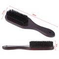 1 Pcs Ring Design Horse Bristle Men Shaving Brush with Fade Brush Comb Scissors Cleaning Brushes. 