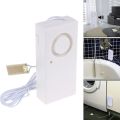 Professional Garage Home Water Leak Sensor Water Leakage Alarm Detector Bath Tub Sink Overflow Detector 120dB. 