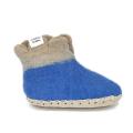 Felt Two Toned Boots For Kids (Fair Trade Product). 