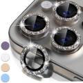 11 Pro Max Multicolor Glitter Ring Lens Protector. 