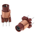 10pcs 12T 0.6uh-1.7uh Adjustable High-Frequency Ferrite Core Inductor Cologo. 