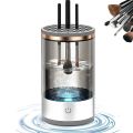 Automatic Spinning Makeup Brush Cleaner Fit  For All Size Makeup Brush-Black. 