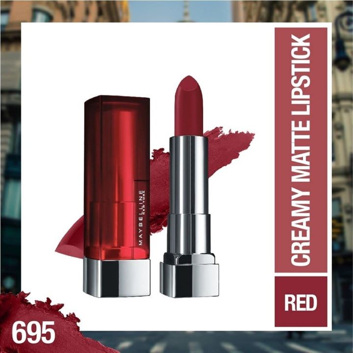 Maybelline%20New%20York%20Color%20Sensational%20Creamy%20Matte%20Lipstick%20695%20Divine%20Wine,%203.9g%20-%20Image%203