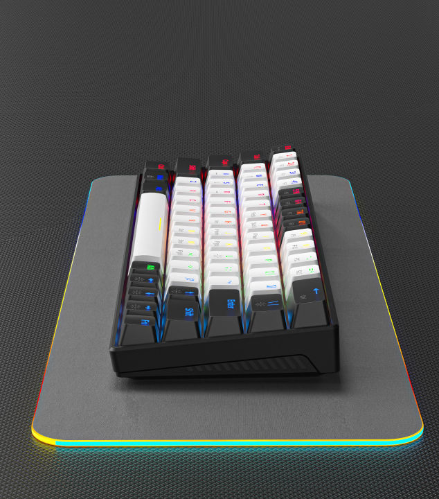 Zifriend%20Anti%20Ghosting%20Keyboard%2063%2064%20Keys%20Red/Blue%20Switch%20Custom%20Keycap%20Mini%20USB%20Wired%20Gaming%20Fashion%20RGB%20Backlit%20Optical%20Mechanical%20Keyboard%20-%20Image%207