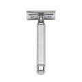 Double Edge Safety Razor Stainless Steel Manual Shaving Razor Long Handle Traditional Razor. 