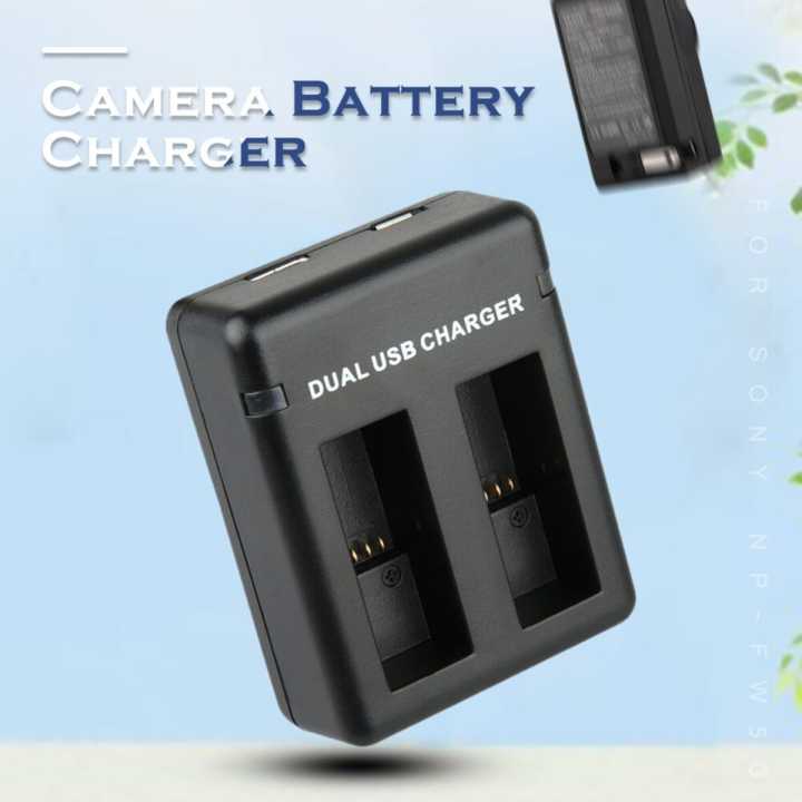 Battery Charger For GoPro Hero Dual Port AHDBT-501 With