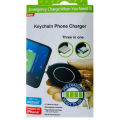 Emergency Keychain Phone Charger. 