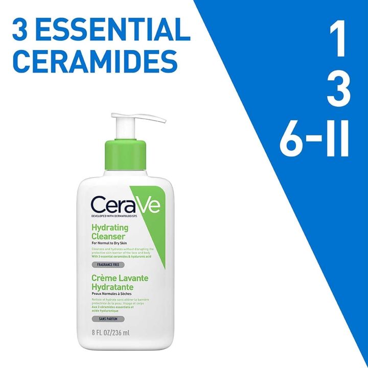 Cerav%20Hydrating%20Cleanser%20236ml%20Creme%20lavante%20Hydratante%20For%20normal%20to%20dry%20skin%20-%20Image%203